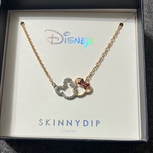 Disney x Skinnydip Gold and Silver Necklace